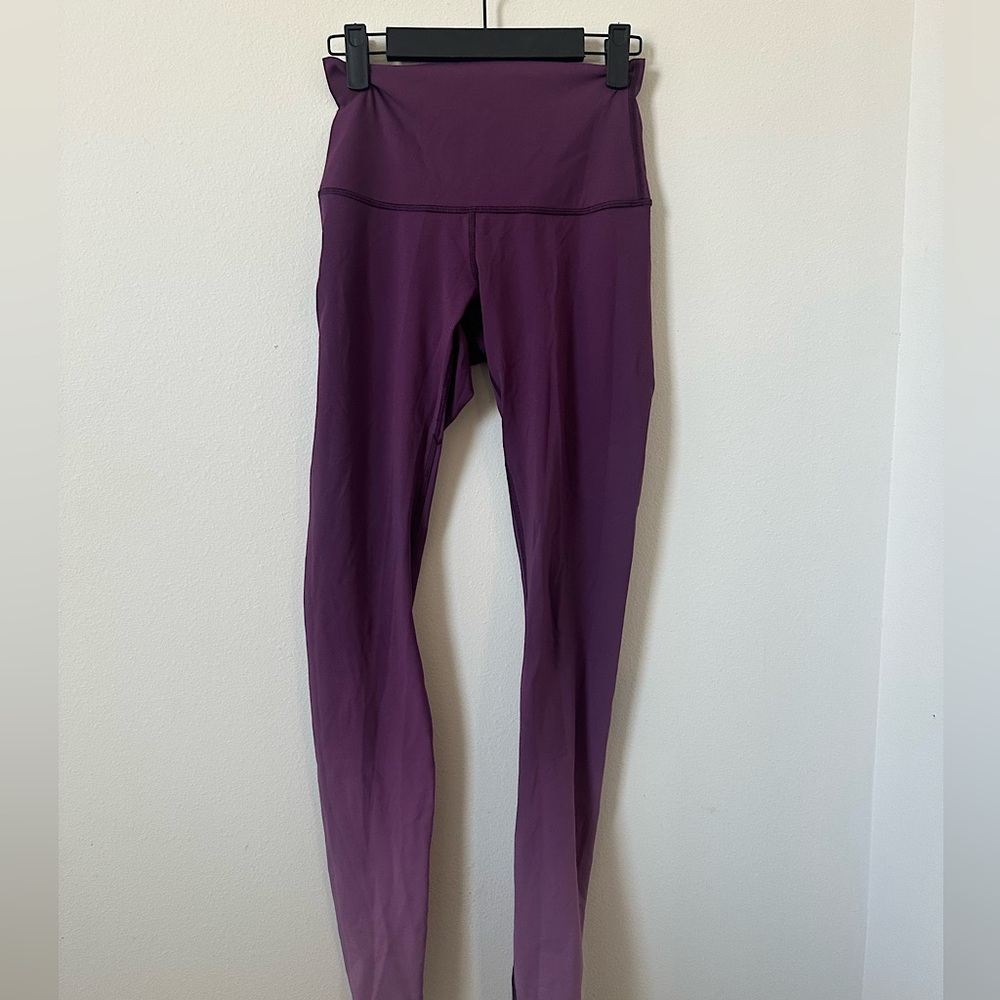 Lululemon high waisted leggings ombre